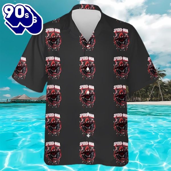 Spider Man Across The Spider Verse Hawaiians Shirt