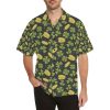 St Patricks Day With Shamrock Coin Pattern Hawaiian Shirt