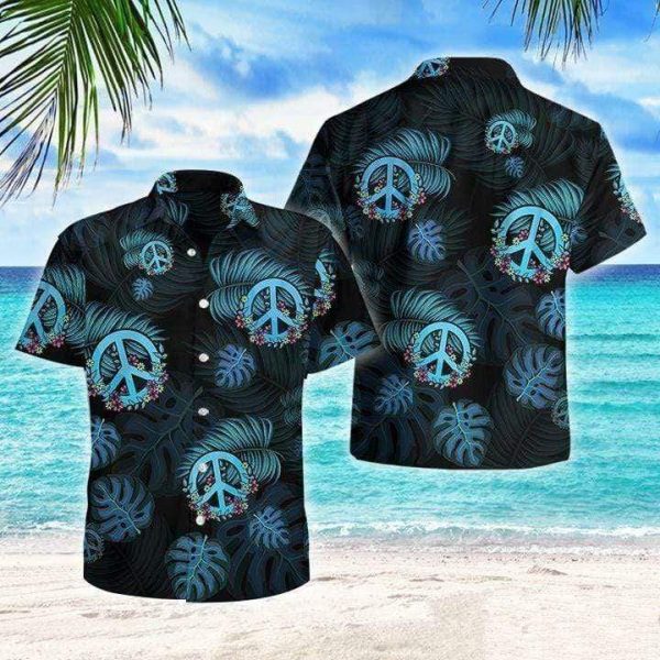 Summer Vibe Tropical Hippie Hawaiian Shirt Beachwear For Men Gifts For Young Adults