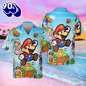 Super Mario World Hawaiians T Shirt