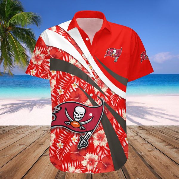 Tampa Bay Buccaneers Hawaii Shirt Hibiscus Sport Style NFL