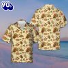 Thanksgiving Pattern Hawaiian Shirt Mens Button Down Shirts Gifts For Thanksgiving