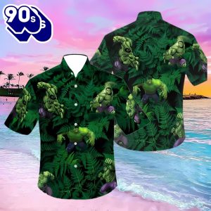 The Incredible Hulk Hawaiian Summer Shirt