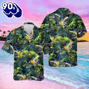 The Incredible Hulk Summer Hawaiian Shirt For Men And Women