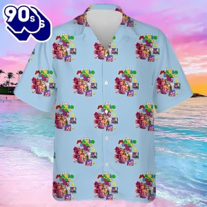 The Super Mario Bros Hawaiians Shirt