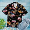 Tropical Car Colorful Amazing Design Hippie Hawaiian Shirt Beachwear For Men Gifts For Young Adults