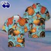 Turkey Thanksgiving Hawaiian Shirt Short Sleeve Button Up Thanksgiving Gifts For Friends