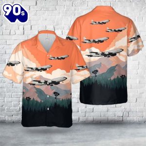 US Air Force Boeing Kc5R Stratotanker 7178 Trendy Hawaiian Shirt