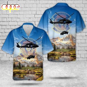 US Army 32nd Assault Helicopter Battalion Hawaiian Shirt