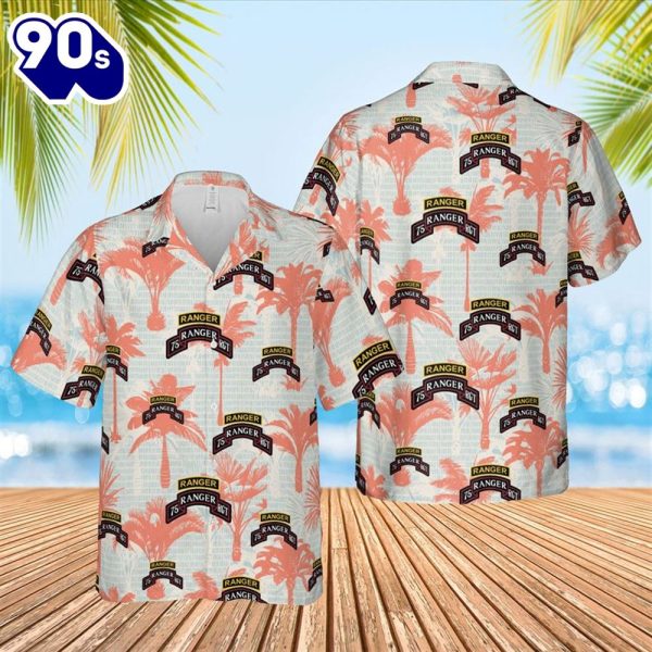 US Army 75th Ranger Regiment Hawaiian Shirt