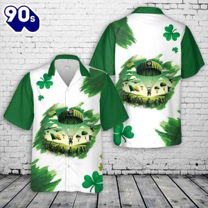 US Army 82nd Airborne Division St Patricks Day Hawaiian Shirt