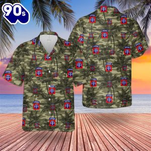 US Army 82nd Sustainment Brigade Hawaiian Shirt