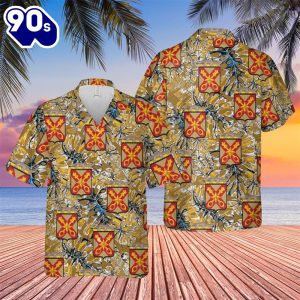 US Army 927th Combat Service Support Battalion Hawaiian Shirt