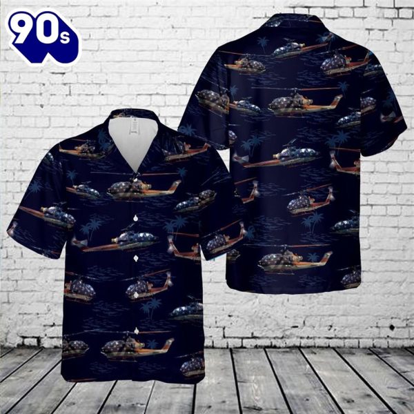 US Army AH Cobra 4th Of July Hawaiian Shirt