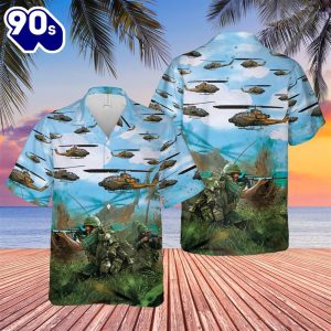 US Army AH Cobra Hawaiian Shirt