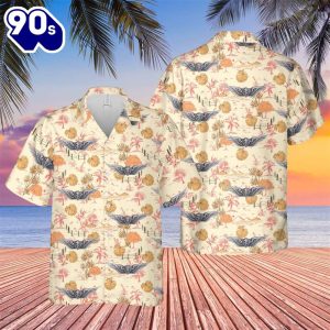 US Army Basic Flight Surgeon Hawaiian Shirt