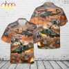 US Army Boeing AH 64 Apache Hawaiian Shirt 2