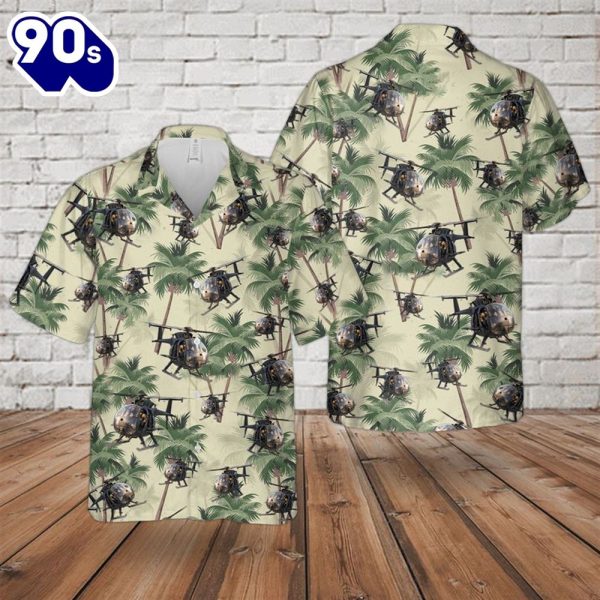 US Army Boeing MH 6M Little Bird Hawaiian Shirt