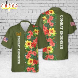 US Army Corps of Engineers Hawaiian Shirt