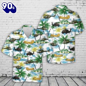 US Army Helicopters Hawaiian Shirt