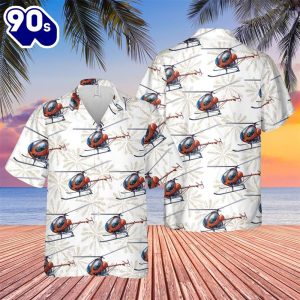 US Army Hughes TH 55A Osage Hawaiian Shirts