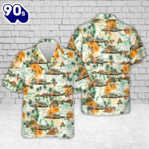 US Army Lockheed AH 56A Cheyenne Hawaiian Shirt