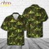 US Army M1 Abrams Tank Seamless Hawaiian Shirt