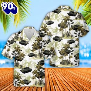 US Army M10 Tank Destroyer Hawaiian Shirt