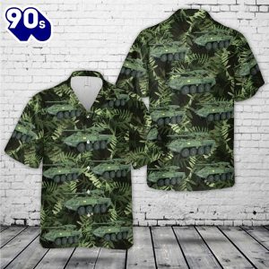 US Army M1128 Stryker MGS Hawaiian Shirt