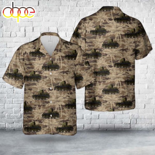 US Army M2A2 %22Mae West%22 from the 21st Armored Division Hawaiian Shirt