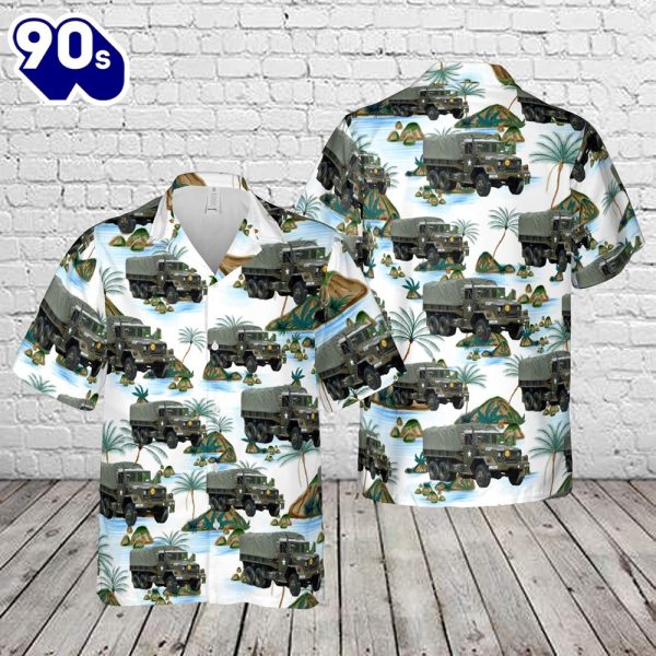 US Army M35A2 Truck Hawaiian Shirt