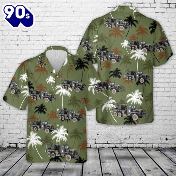 US Army M534 Medium Wrecker Hawaiian Shirt