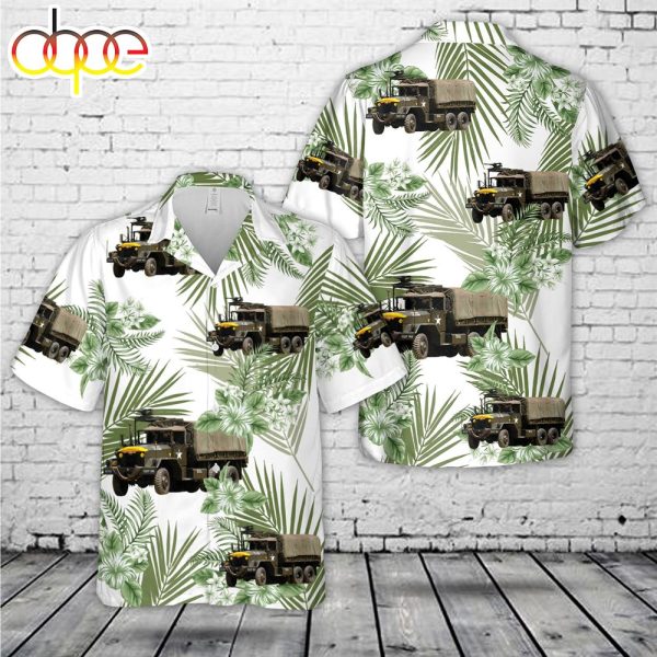 US Army M54 A2 6x6 Cargo Truck58 Hawaiian Shirt