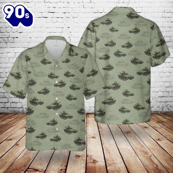 US Army M551 Sheridan Tank Hawaiian Shirt_7728