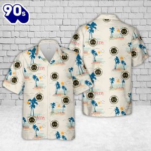 US Army MOSZ Special Forces Senior Sergeant Hawaiian Shirt_3591