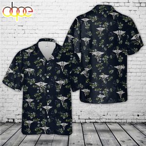 US Army Medical Service Corps Hawaiian Shirt