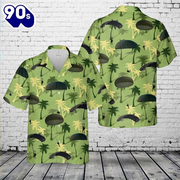 US Army Paratroopers Hawaiian Shirt