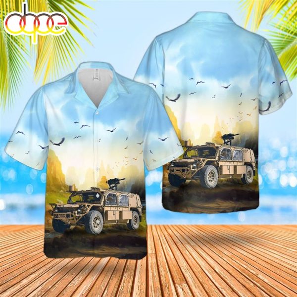 US Army Special Operations Command M1288 GMV Hawaiian Shirt