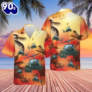 US Army UHHuey Hawaiian Shirt