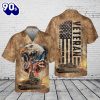 US Army Veteran Pocket Hawaiian Shirt