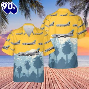 US Navy A 7E Corsair II Of VA3 Stingers Hawaiian Shirt