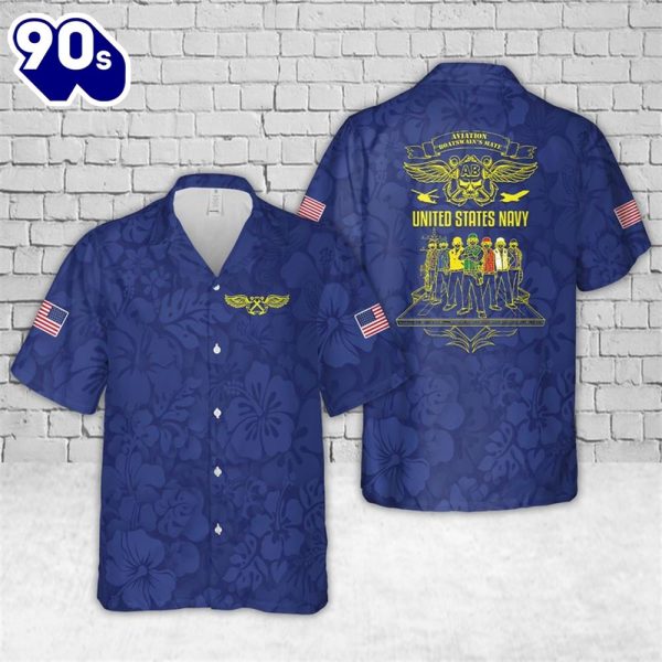 US Navy AB Hawaiian Shirt