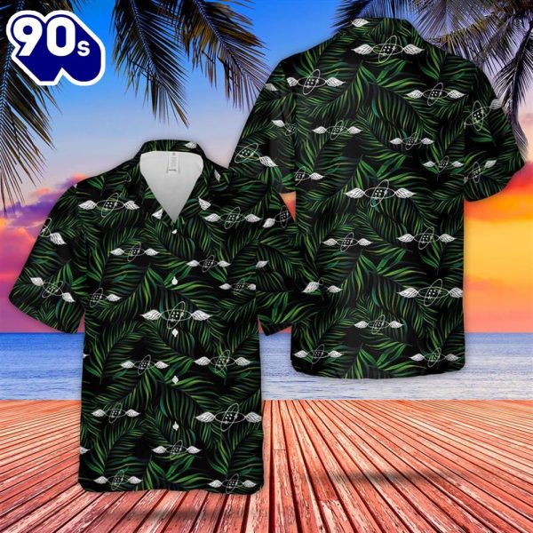 US Navy Aviation Electronics Technician Hawaiian Shirt