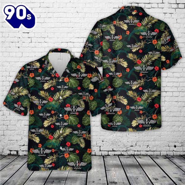 US Navy Aviation Warfare Systems Operator AW Rating Badge Hawaiian Shirt