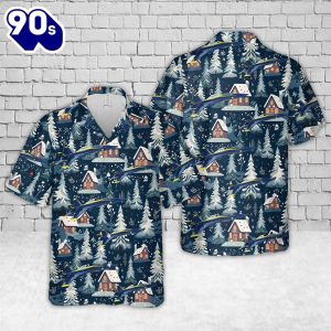 US Navy Blue Angels 6 FAE Christmas Hawaiian Shirt