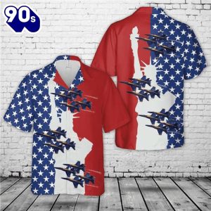 US Navy Blue Angels F AHawaiian Shirt