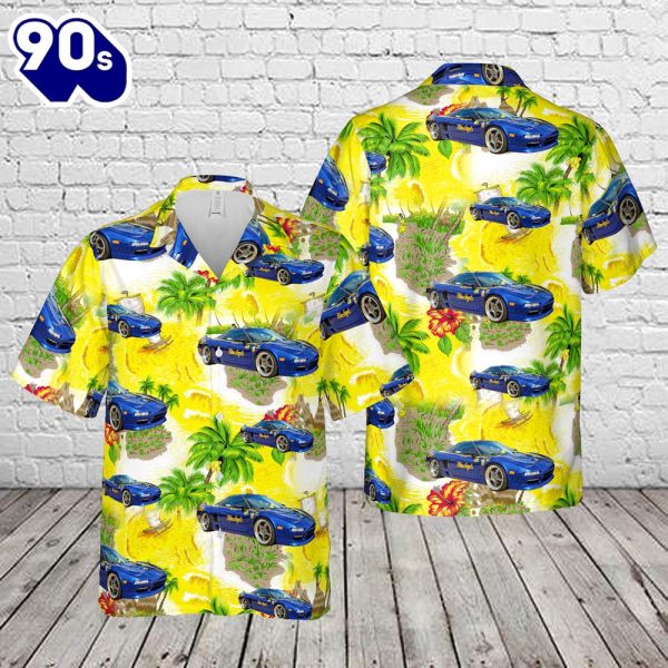 US Navy Blue Angels NSX Hawaiian Shirt