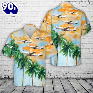 US Navy Boeing E 6 Tacamo Hawaiian Shirt