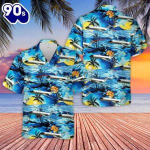 US Navy C 9B Skytrain II Hawaiian Shirt