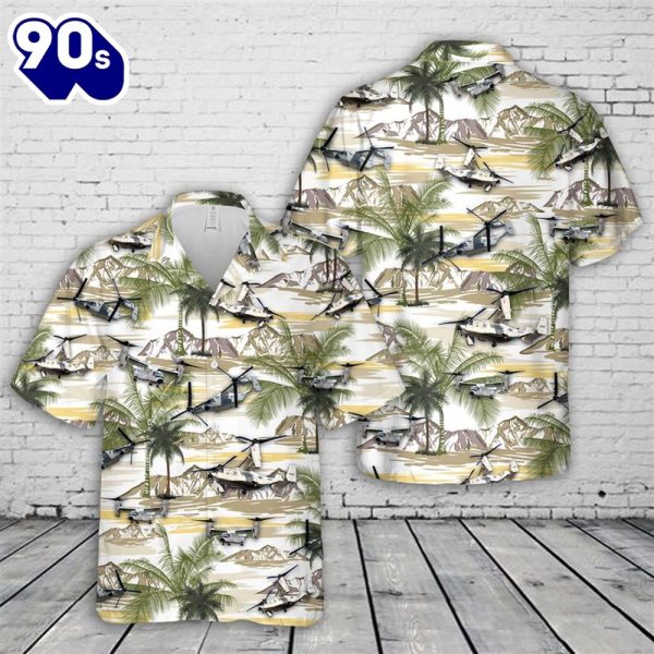 US Navy CMV 22B Osprey Hawaiian Shirt